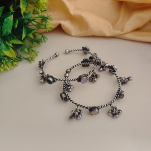 VIRALI Silver Replica Bangles