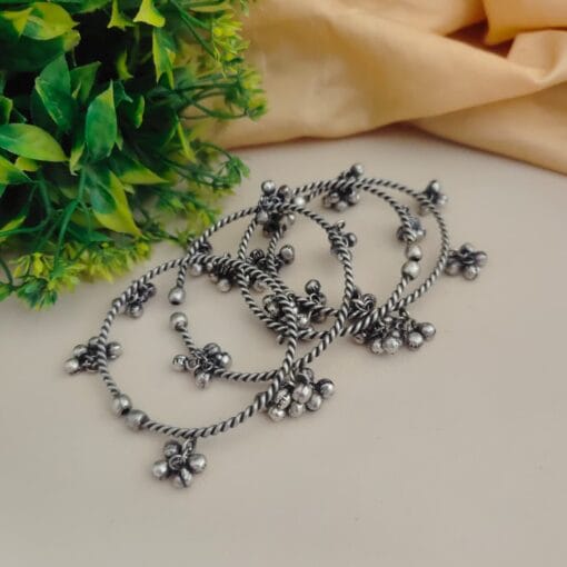 GULNAR Silver Replica Bangles