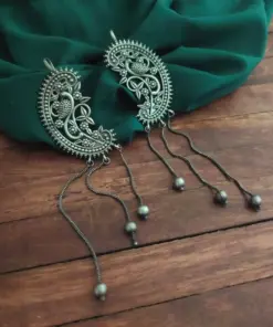 EHANA Silver Replica Ear cuff Earrings