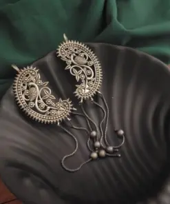 EHANA Silver Replica Ear cuff Earrings