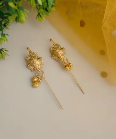 RATNA Gold Replica Sui Earrings