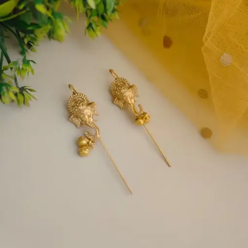 RATNA Gold Replica Sui Earrings