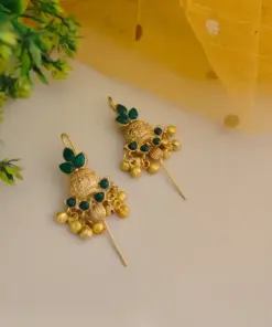 Ruby Gold Replica Sui Earrings