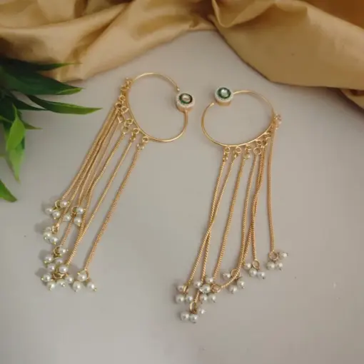 PACHHI Kundan Gold Replica Earrings PACHHI Kundan Gold Replica Earrings