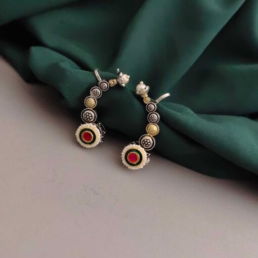 AARIA Oxidised Earcuff Earrings AARIA Oxidised Earcuff Earrings